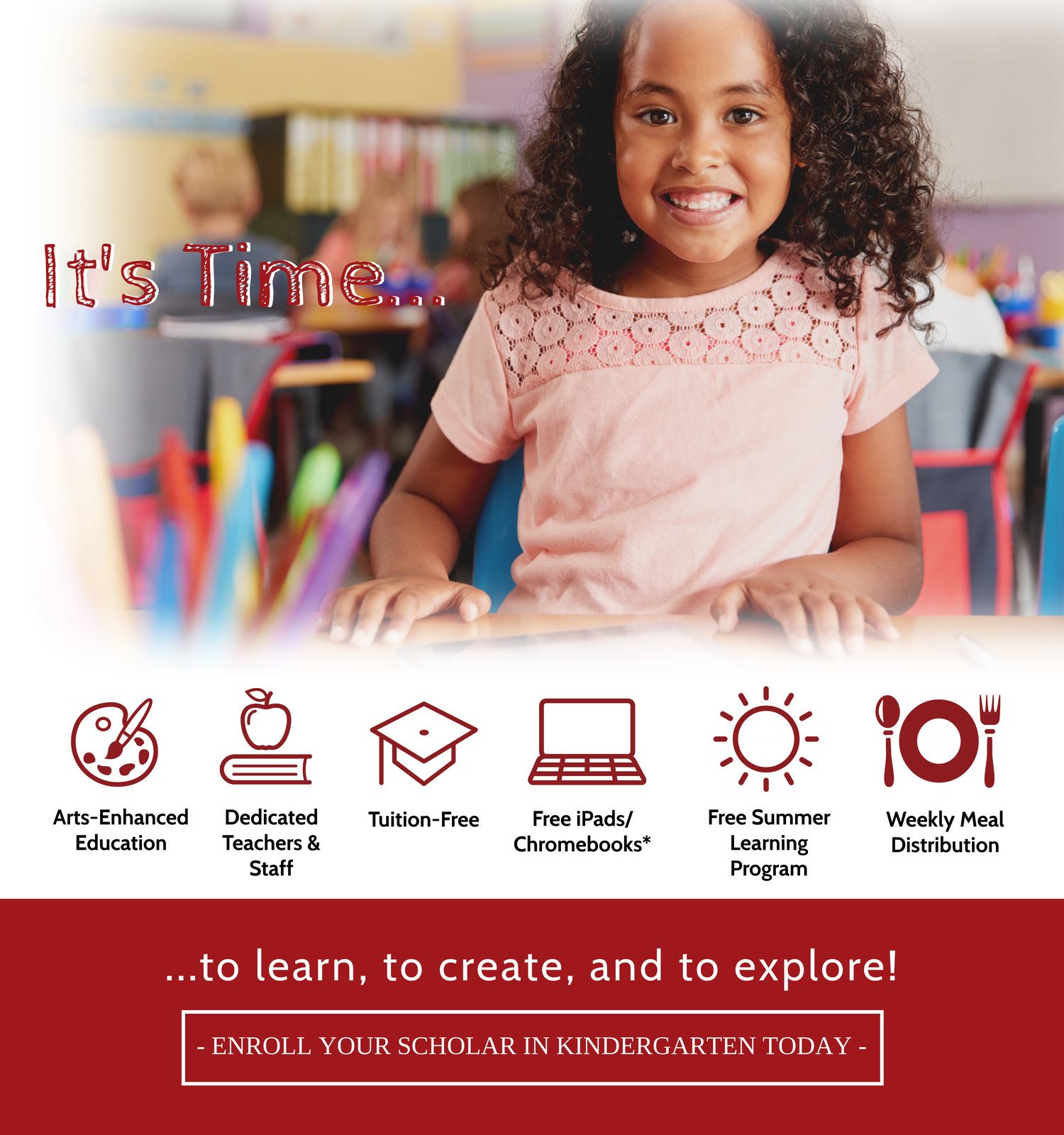 A+ Arts Academy Kindergarten Enrollment A+ Arts Academy Kindergarten Enrollment